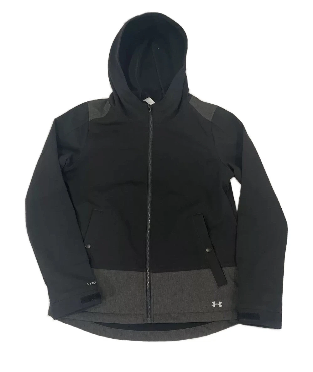 Under Armour Storm 1 Women’s Medium Soft shell Jacket Water Resistant Hooded