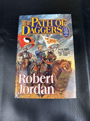 The Path of Daggers Robert Jordan 1998 Hardcover First Edition With Dust Jacket