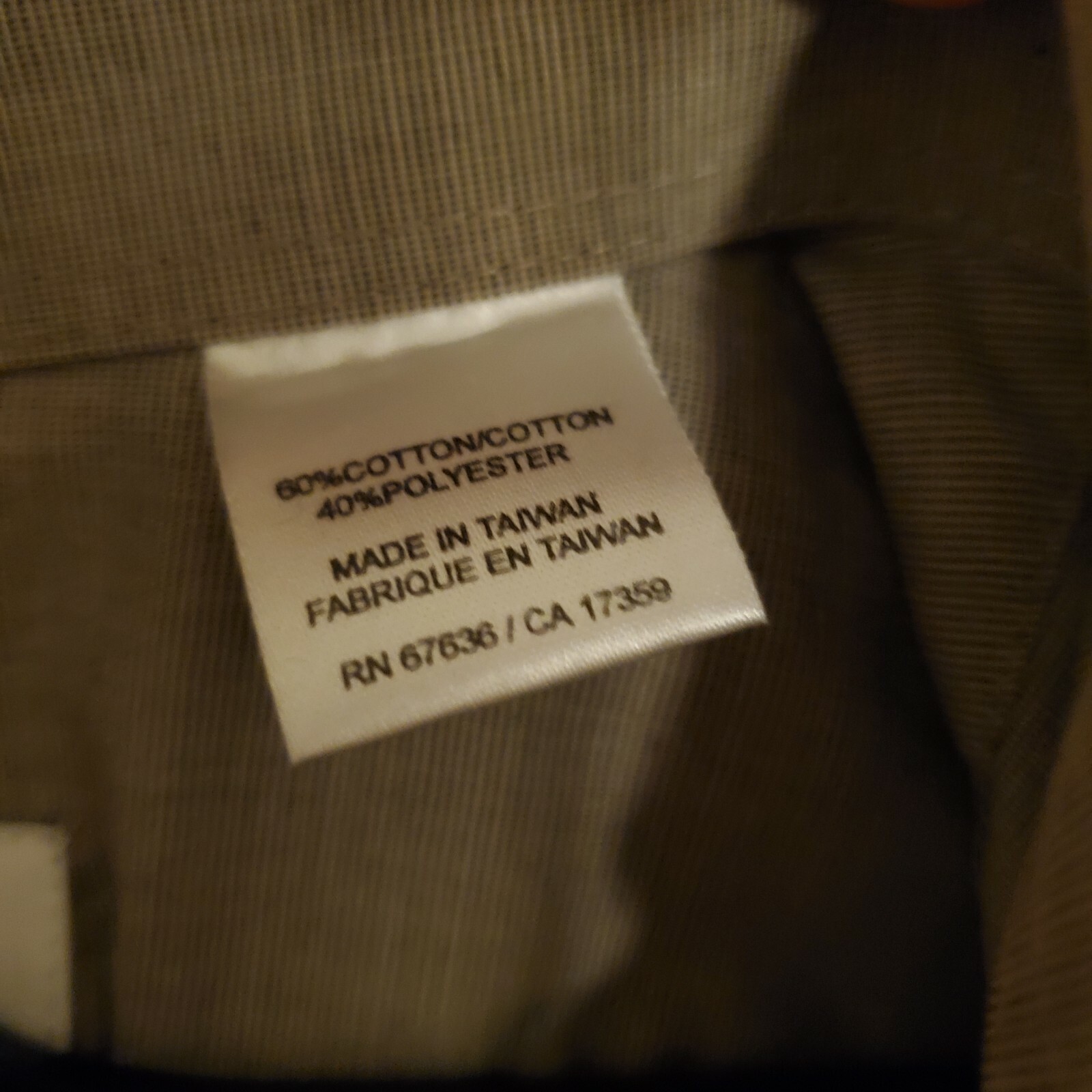 Camicia abito YSL Yves Saint Laurent uomo taglia 14 5 32 33 small grigio 841865