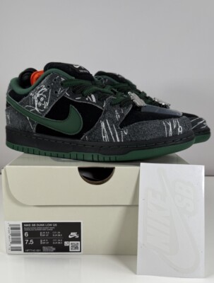 Nike THERE Skateboards x Dunk SB Low Humanized HF7743-001 Men 6 / Women 7.5 NIB