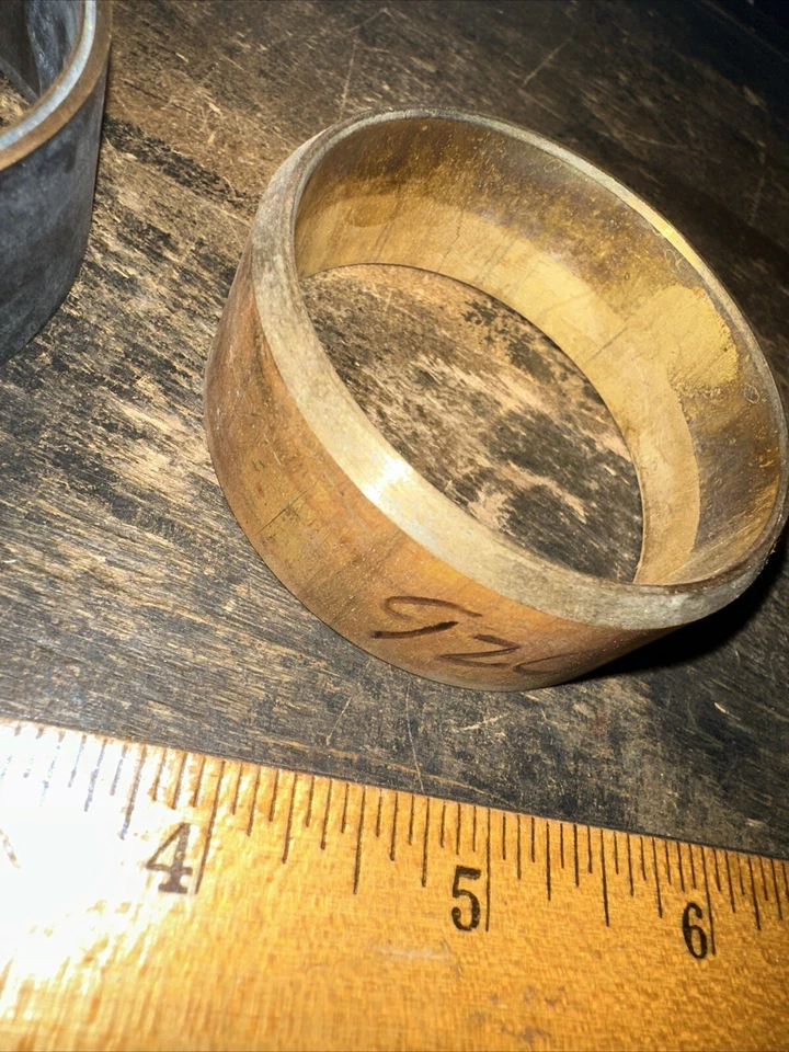 Print Blocks “ 2 Border Frames Round “ Brass - Image 3 of 4