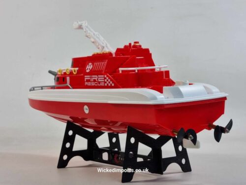 RC Water Spray Speed Boat H160 - 20KM/H Fire Rescue Toy for Kids - Picture 11 of 20