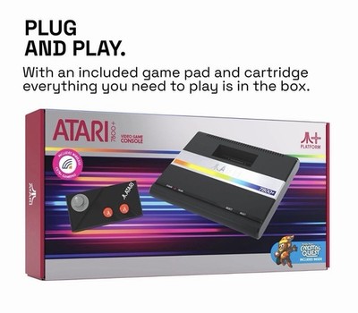 ATARI Official Atari 7800+ Console & Wireless Controller - HDMI Output