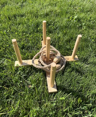 Fun Ring Toss Game Outdoor Summer Time Lawn Game Bex Sports 