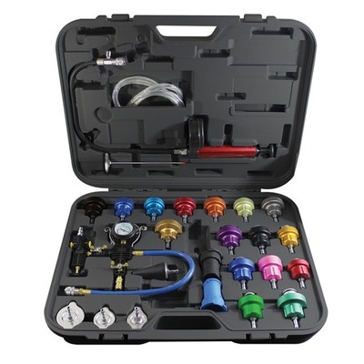 Mastercool 43301-A 27 Piece Radiator Pressure Vacuum Kit