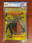 AMAZING SPIDER-MAN #129 CGC 9.8 2025 FACSIMILE FOIL COVER MARVEL THE PUNISHER