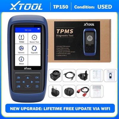 USED XTOOL TP150 TPMS-Programmierung Reifendrucksensor Reset Aktivierungstool