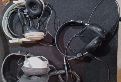 LOT OF 3 - One Vintage Numark DH-45 SVT, 2 Other generic Over The Ear Headphones