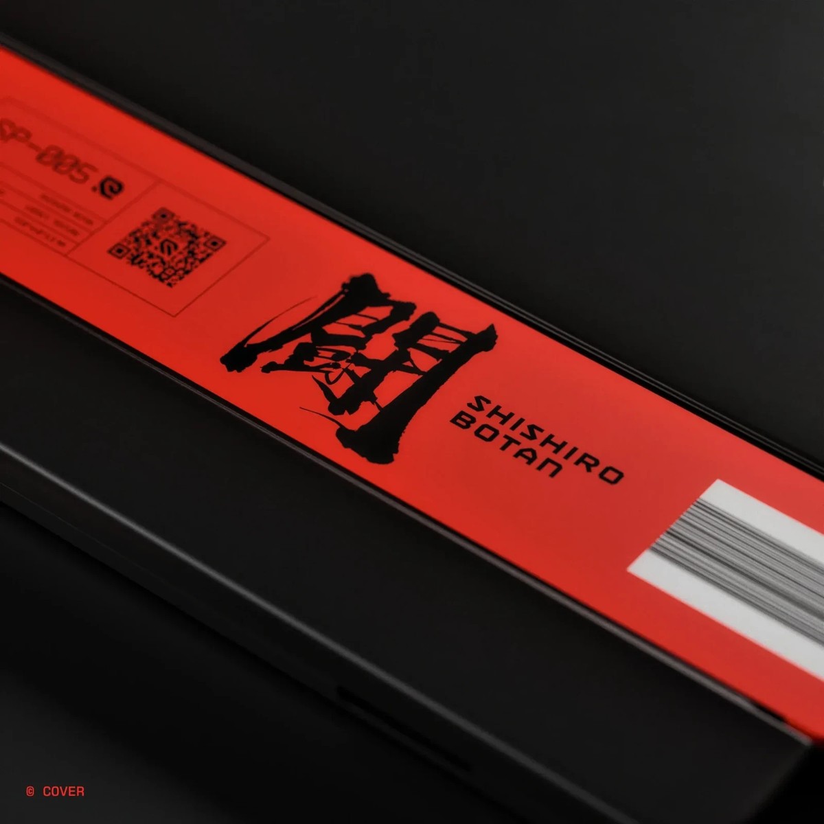 Wallhack SP-005 glass mouse pad Shishiro Botan collabo Limited