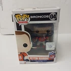 Funko Pop Peyton Manning Denver Broncos Football Figure #04 NFL Vaulted