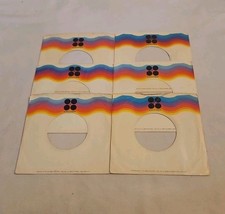 45 RPM 7" RECORD SLEEVES CO. SLEEVE 6 PACK SEE PHOTOS Kirshner Records SLV365 