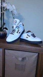 RARE Walter Payton Vintage kangaROOS White Turf Shoes Vintage WALTER PAYTON 34 KangaROOS Astro turf shoes | #540032039 main image 4