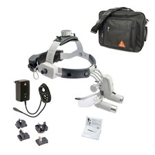 HEINE ML4 LED HeadLight Set with HRP binocular loupes, S-GUARD, mPack UNPLUGGED