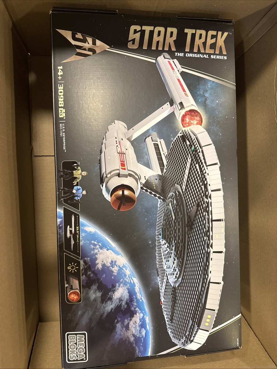 Collector Construction Set Mega Bloks Star Trek USS Enterprise NCC