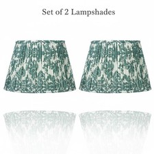 Set of 2   16 inch / 40 cm Straight Empire Premium Softback Cotton Lamp Shades