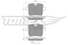 TOMEX Brakes Bremsbelagsatz Scheibenbremse TX 60-07 f�r BMW X5 G05 F95 8er G15 2