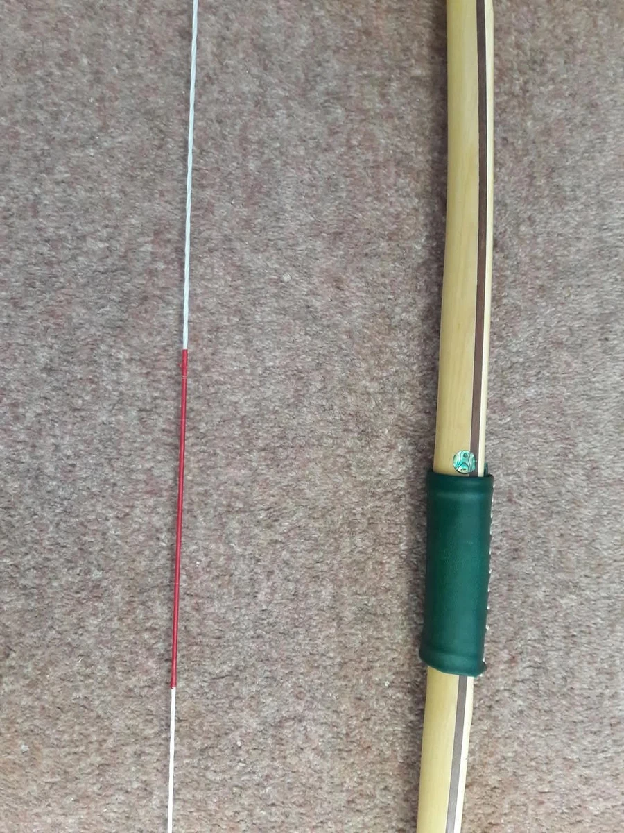 English Longbow 2 Laminate 20-45lb Upto 32" Draw +6 Arrows All Custom Made