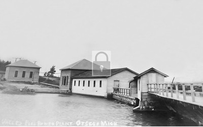 Michigan Valley Electric Power Plant Otsego MI - Reprint