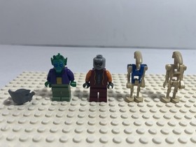LEGO Starwars: Onaconda Farr + Nute Gunray + Battle Droids from 8036