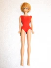 Barbie:  VINTAGE Golden Blonde BUBBLECUT BARBIE Doll No Box!