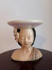 Vintage Shawnee Ceramic Polynesian Lady Head Vase