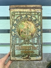 Scatola Latta Liberty 1910 chiambretto & C Torino