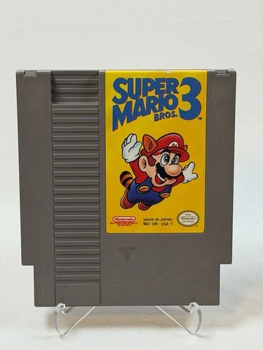Super Mario Bros. 3 (Nintendo NES, 1990) - Authentic, Cleaned, Tested & Working!