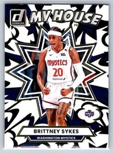2025 Donruss WNBA #18 Brittney Sykes My House Press Proof Basketball