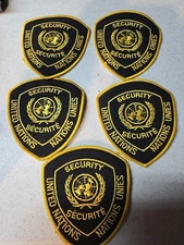 United Nations NEW YORK City Security Securite police patch See Photos *1 Left*