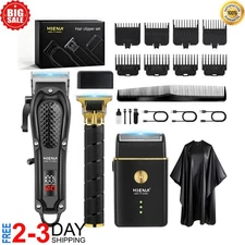 Professional Hair Clippers for Men,Professional Barber Clippers and Trimmer Set
