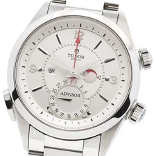 TUDOR Heritage Advisor 79620T Power reserve Silver Dial Automatic Men's_845632