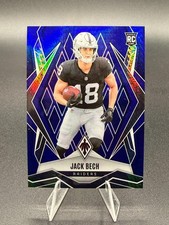 2025 Panini Phoenix - Jack Bech #188 Blue Hyper /199 (RC)