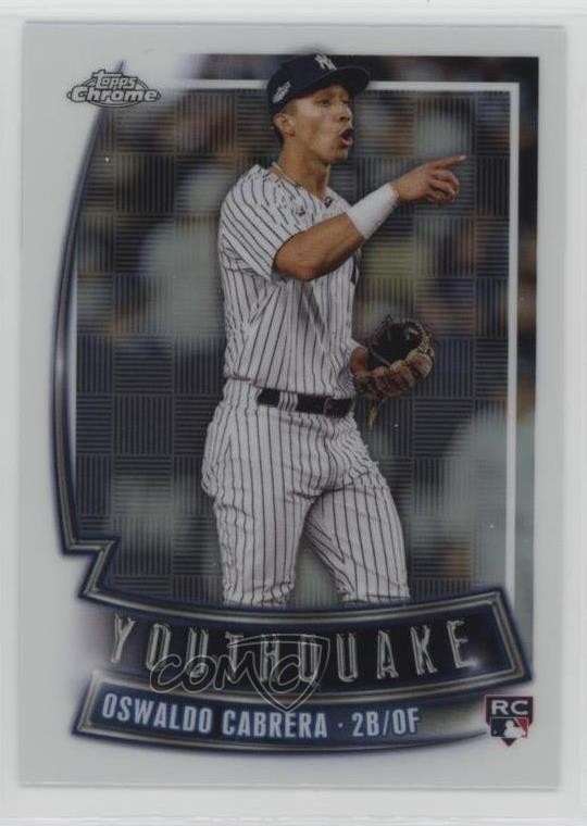 2023 Topps Chrome Youthquake Oswaldo Cabrera #YQ-36 10p6