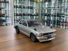 Otto Mobile Nissan Skyline 2000 GT-R  in Silver Limited 2000 pcs [1/12 Resin]