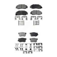 TEC KTC-100335 Brake Pad Sets 4-Wheel Set Front & Rear Sedan for Honda Accord CL