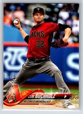 2018 Topps Update #US140 Clay Buchholz Arizona Diamondbacks