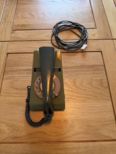 Original, Vintage BT Rotary Dial Corded Telephone, Green, 2/722 GEN 72/1