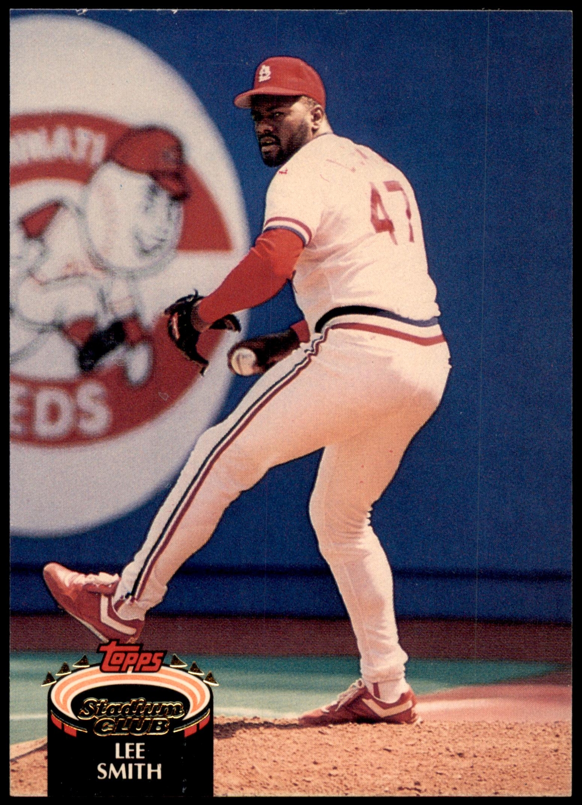 Lee Smith #180a 1992 Stadium Club