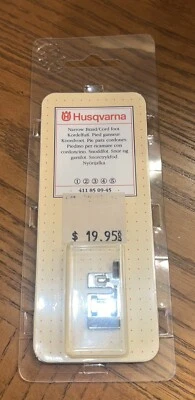 Husqvarna Viking Narrow Braid/Cord Foot New # 411850945 Sewing Machine Part NEW - Image 1 of 4