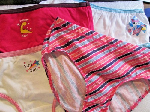 New Hanes,FruitLoom Etc Size 6 Girls' Bikini Briefs 4 Pack Your Choice of Group! - Picture 8 of 37