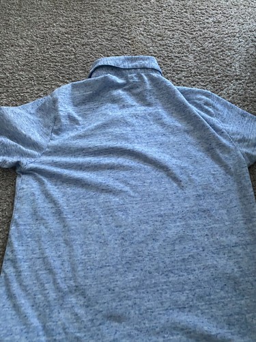 Old Navy Womens Blue Soft Washed Short Sleeve Polo Shirt Size Small - Picture 10 of 10