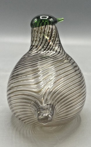 Oiva Toikka Art Glass Bird for iittala Nuutajarvi Finland Huitti Crake 1998-2002 - Picture 6 of 12