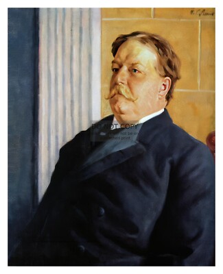 PRESIDENT WILLIAM HOWARD TAFT PRESIDENTIAL PAINTING 8X10 PHOTO | eBay