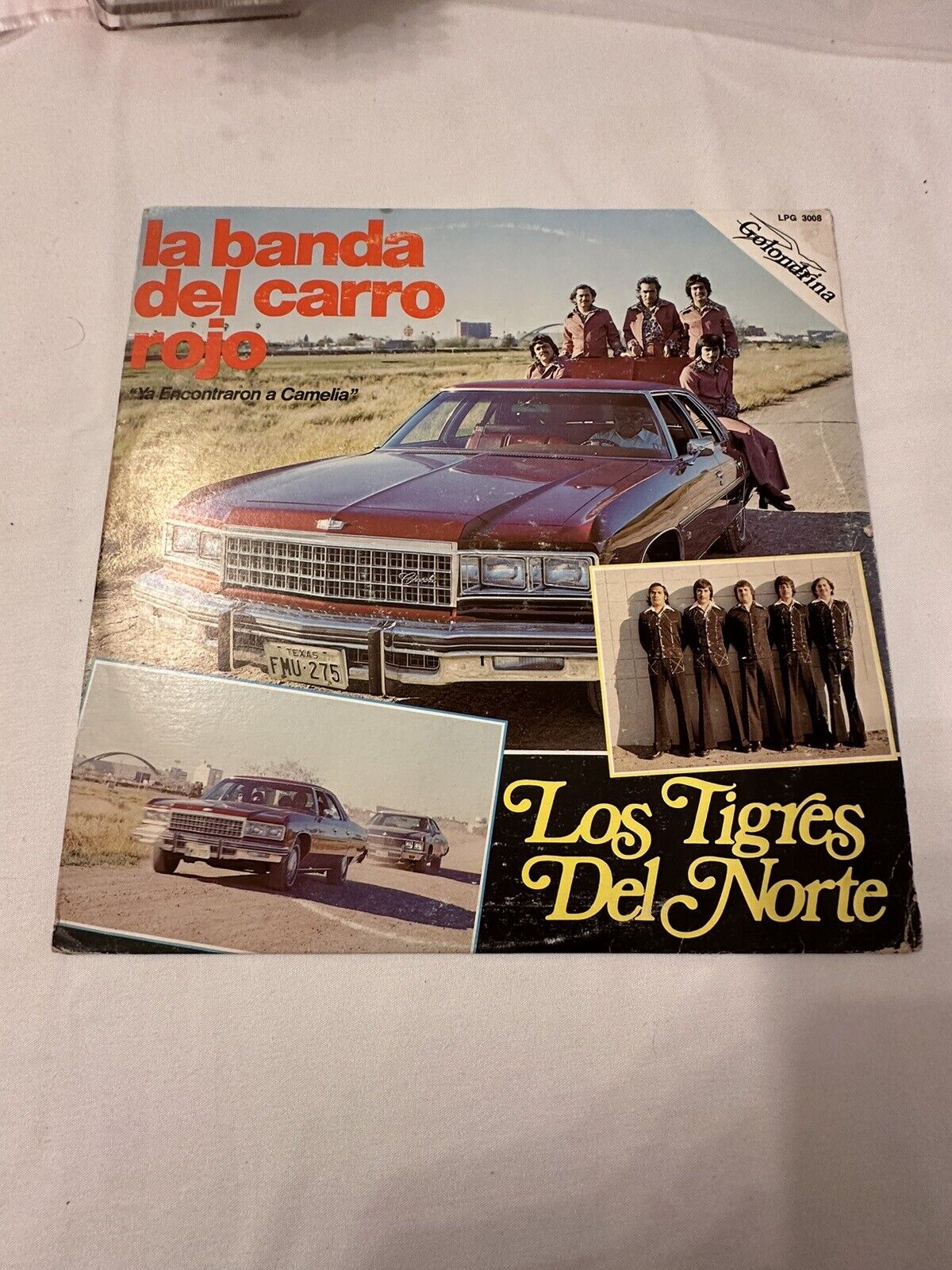 Los Tigres Del Norte La Banda Del Carro Rojo vinyl LP Golondrina Mexico 1978