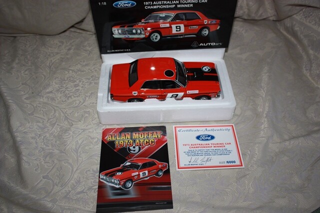 Ford Falcon XY GTHO Phase 3, 1973 ATCC Champ, Biante 87360, COA 3257 6000, Rare Ford Falcon XY GTHO Phase 3, 1973 ATCC Champ, Biante 87360, COA 3257 6000, Rare