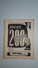 PUBBLICITA' DUCATI 200 ELITE RITAGLIO RIVISTA CM 22X29 EPOCA