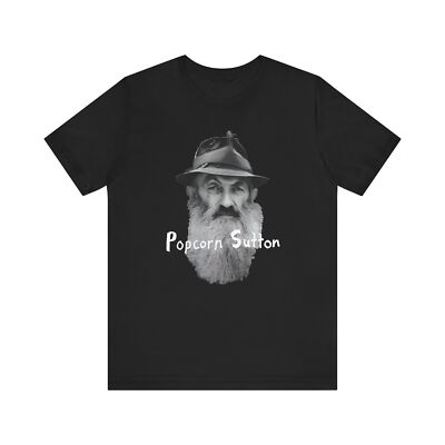popcorn sutton famous moonshiner tshirt