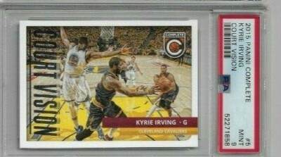 2015 Panini Complete Kyrie Irving Court Vision PSA 9 | eBay