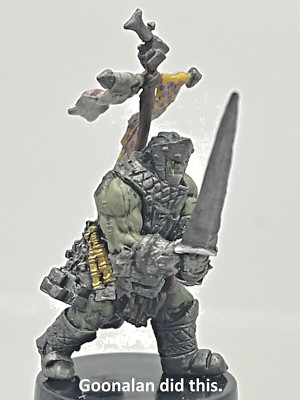 D&D Pathfinder Mini Iconic Heroes 5 Oloch Half-Orc Warpriest UNIQUE