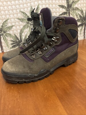 TECNICA Trekking Hiking Boots Super-Clima Gore-Tex Suede Leather Womens Size 7.5